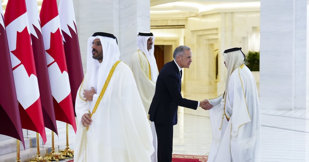 Carney government puts focus on diplomacy with frequent visits to Persian Gulf