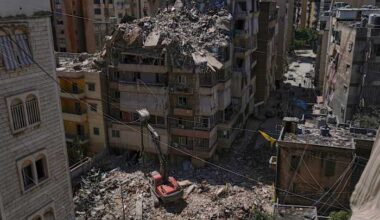 Israeli airstrikes kill 5 in southern Lebanon as Hezbollah rockets hit open areas in Israel