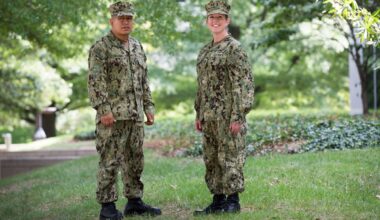 Navy rolls out updates for working uniform and service dress blues