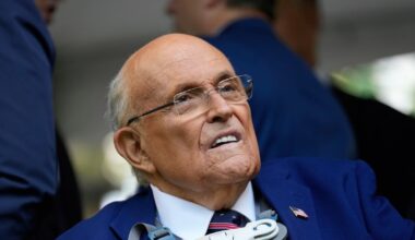 Rudy Giuliani hospitalized in critical condition