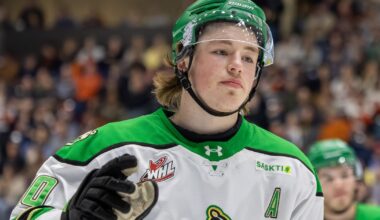 Top NHL prospect Daxon Rudolph suspended for Game 3 of WHL Final