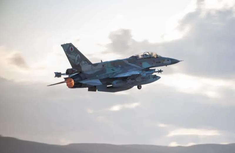 Israeli Air Force fighter jet taking off. Image released April 6, 2026. (credit: IDF SPOKESPERSON'S UNIT)