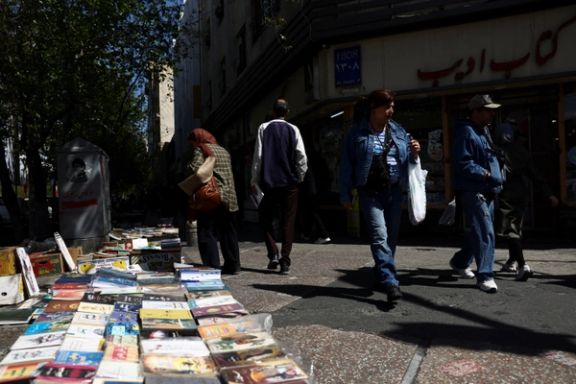People walk on a street after US President Donald Trump said that he had agreed to a two-week ceasefire with Iran, in Tehran, Iran, April 8, 2026.