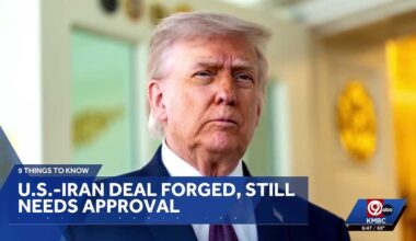 Friday's 9 Things To Know: Talks progress over Iran war
