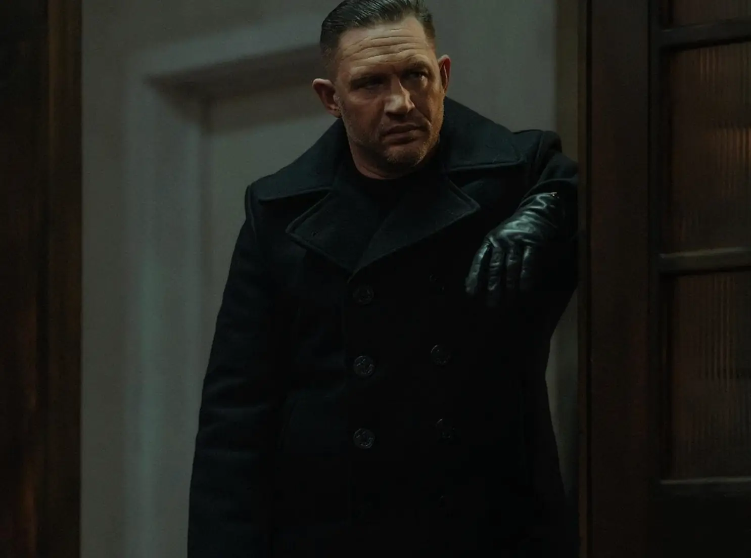 Tom Hardy has been fired from MobLand despite playing the show's main character (Paramount+)