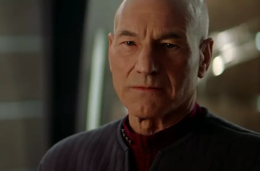 Patrick Stewart said Tom Hardy was 'odd' and 'solitary' (Paramount)