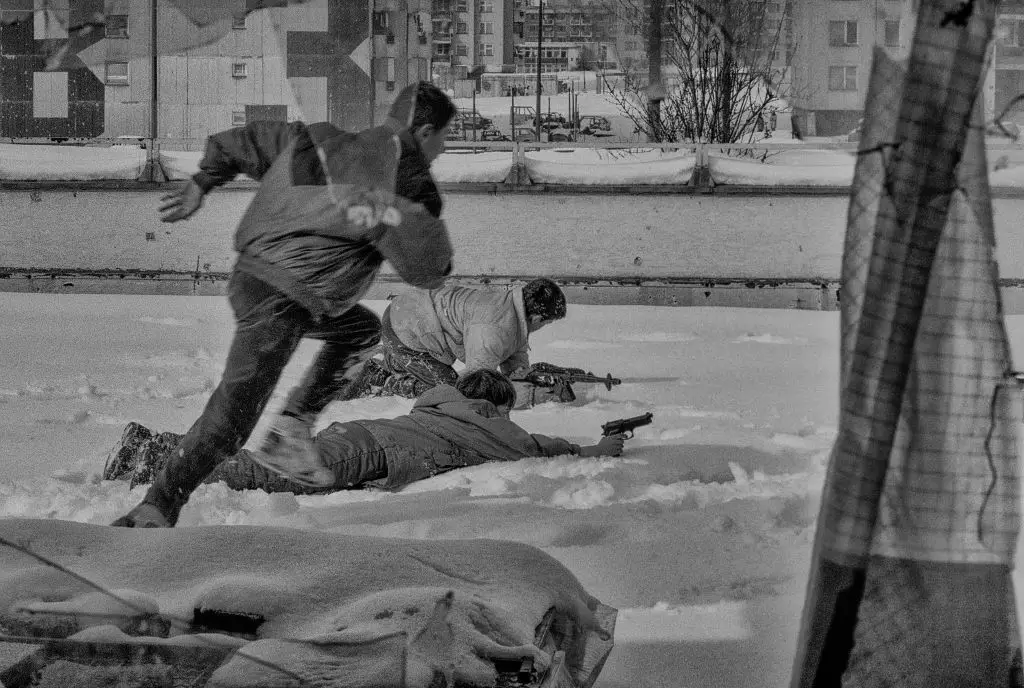 Thousands of civilians died during the siege (Derek Hudson/Getty Images)