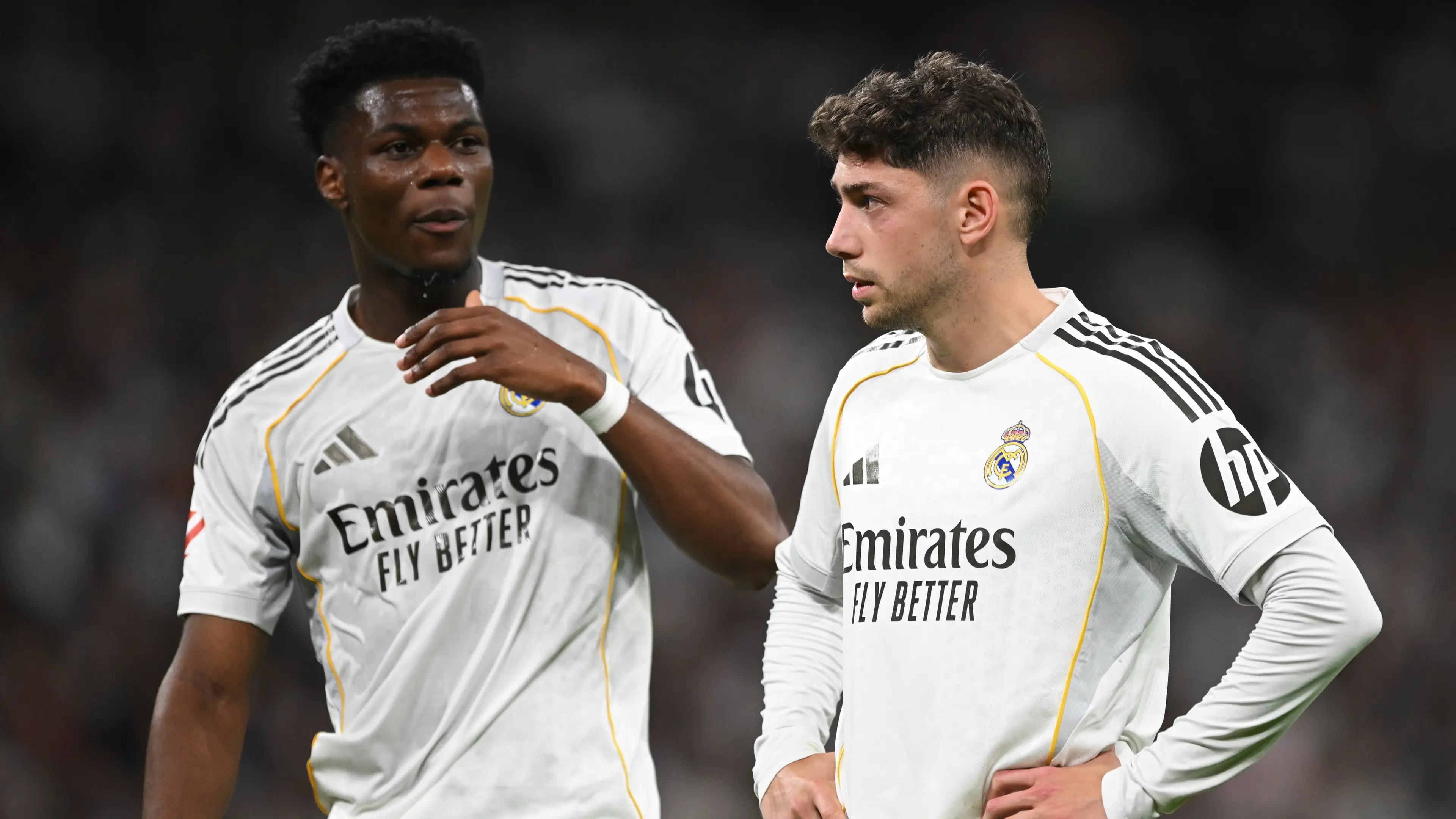 Federico Valverde and Aurelien Tchouameni