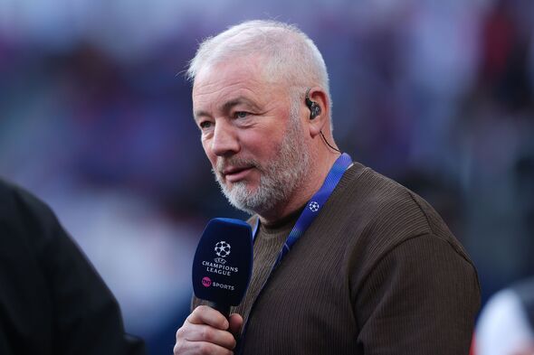 McCoist at Paris Saint-Germain v Arsenal FC McCoist at Paris Saint-Germain v Arsenal FC
