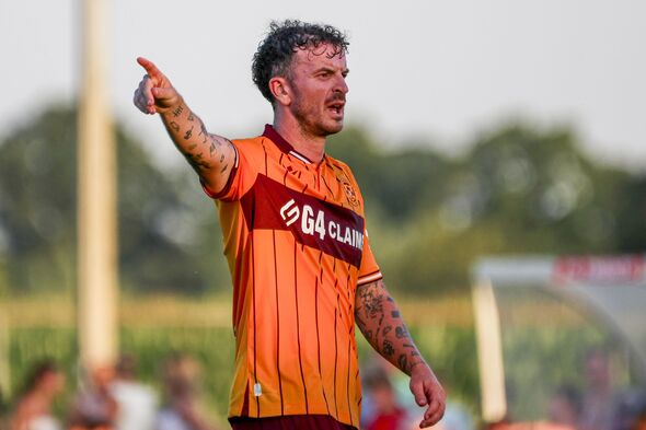 Andy Halliday during FC Twente v Motherwell FC Andy Halliday during FC Twente v Motherwell FC