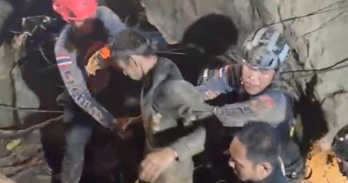 1 miner rescued after more than a week trapped in flooded Laos cave