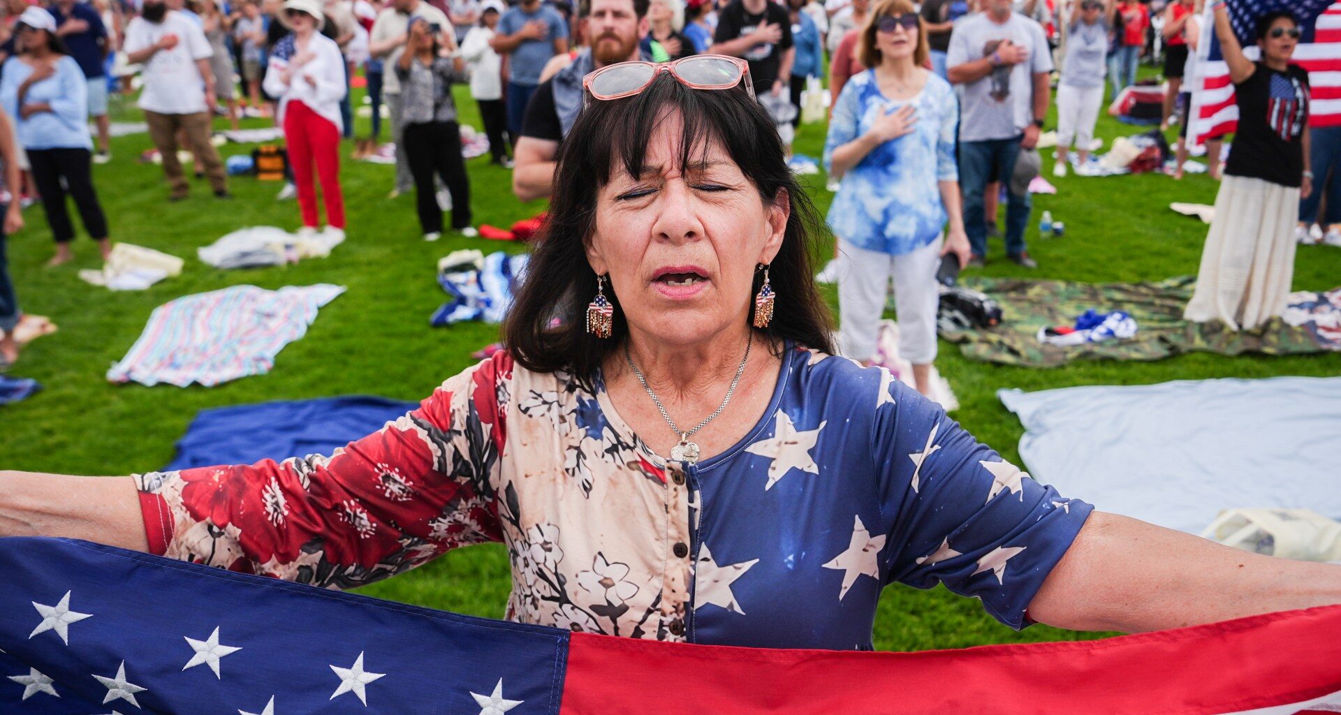 Trump holds prayer rally to ‘rededicate’ US as ‘one nation under God’ | Donald Trump News