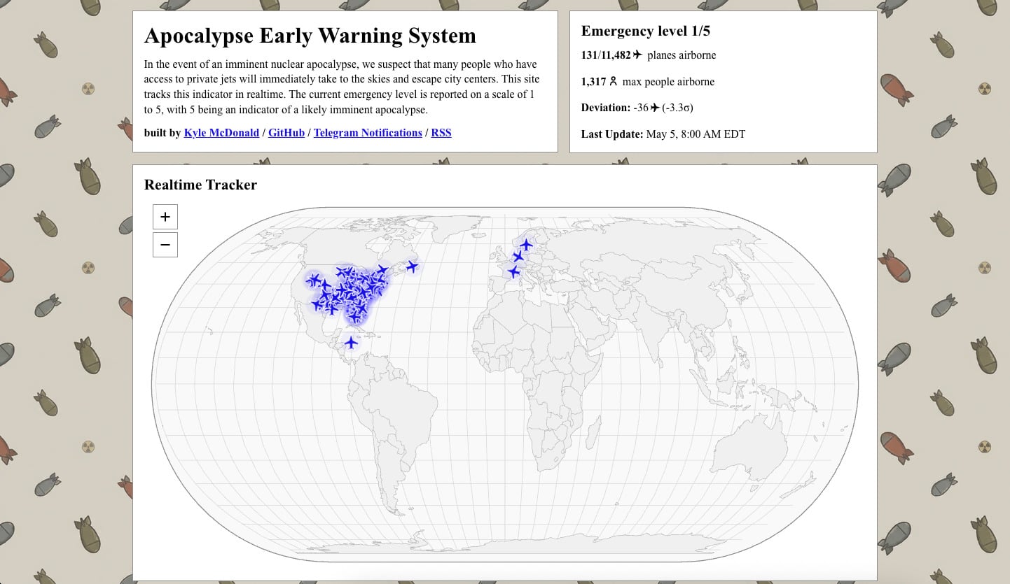 Apocalypse Tracker Flights