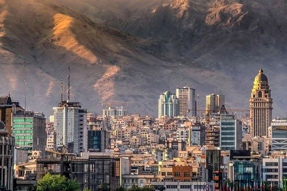 File photo of Tehran amid rising housing and property prices in Iran.