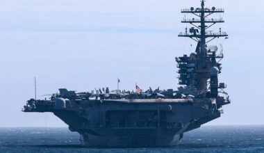 Two US destroyers face 'sustained' Iranian attack in Strait of Hormuz