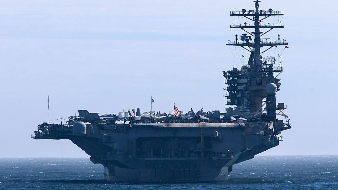 Two US destroyers face 'sustained' Iranian attack in Strait of Hormuz