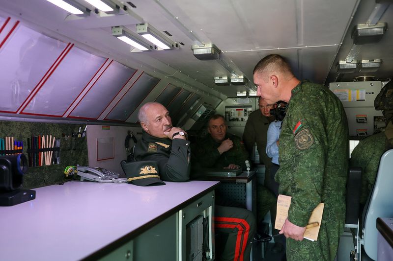 Lukashenko says Belarus will not be dragged into Ukraine war, but will defend itself with Russia