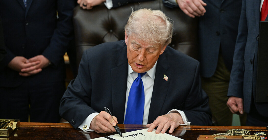 Trump Plans to Sign Executive Order Granting Oversight of A.I. Models