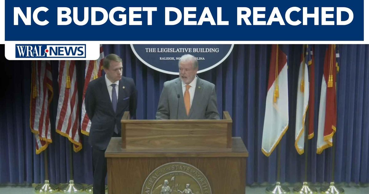 NC lawmakers announce 'starting point' for a budget deal, after a year of negotiations :: WRAL.com