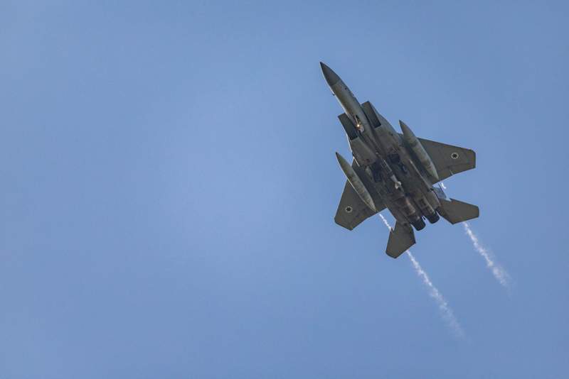 Hezbollah tries to shoot down Air Force fighter jet with surface-to-air missile