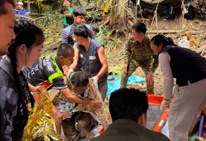 Bangkok Post - Four more people freed from cave in Laos