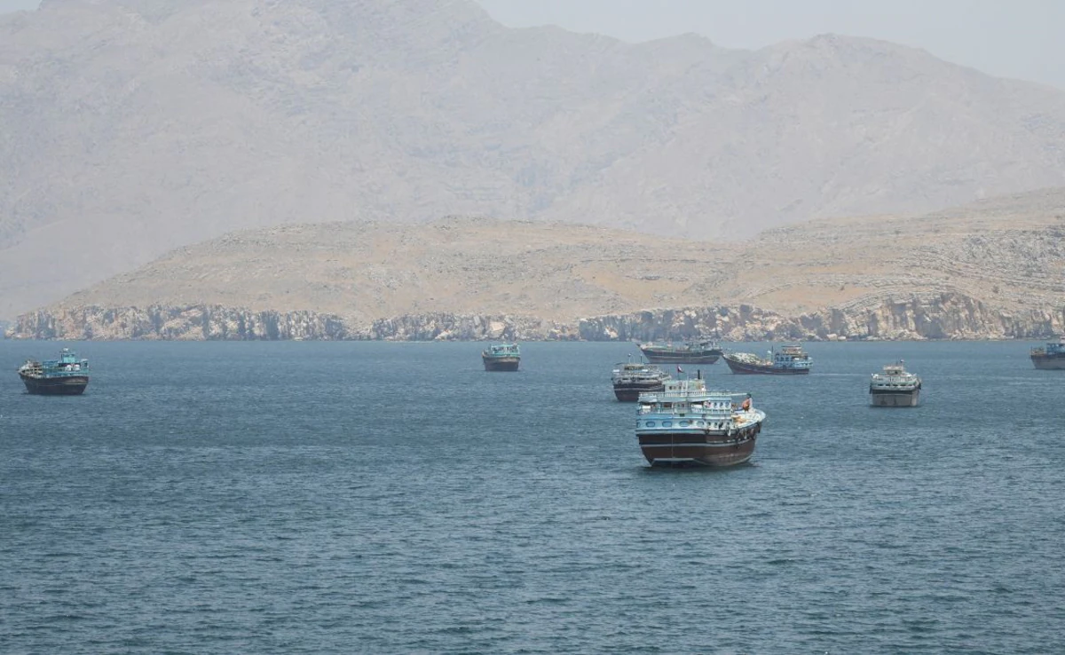 US Israel Iran war Ship Anchored Off UAE Coast Seized, Heads Towards Iranian Waters