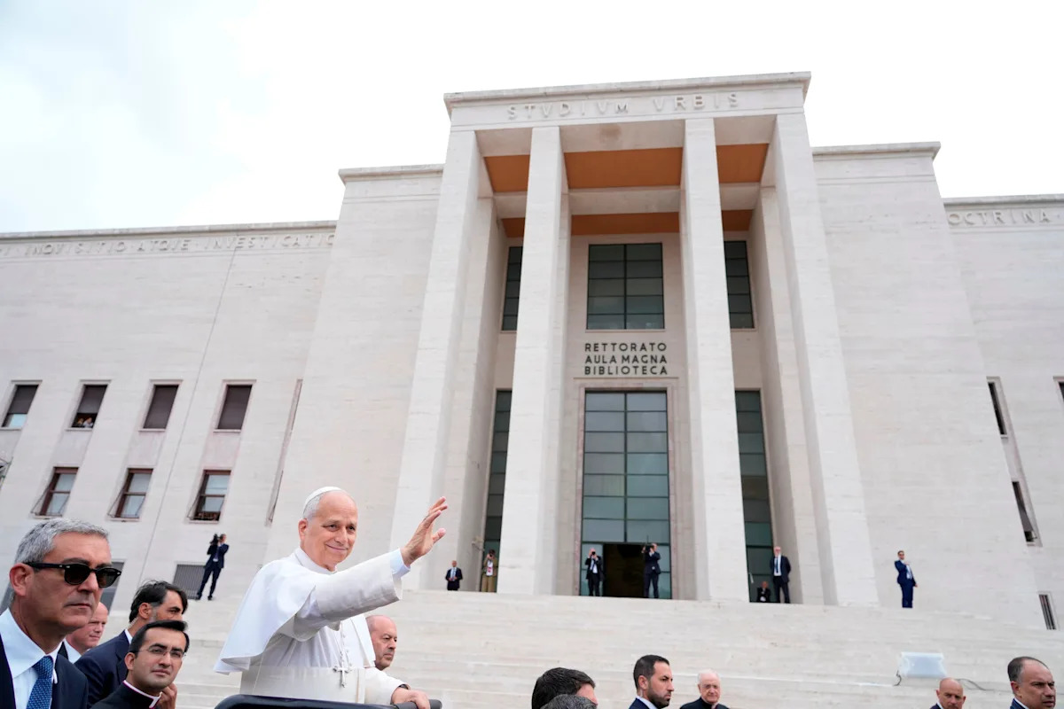 Pope decries the rise of AI-directed warfare, saying it leads to a spiral of annihilation