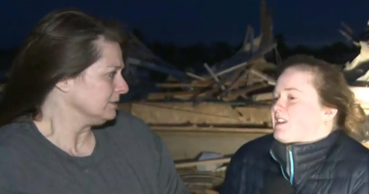 Family describes escaping tornado that leveled new home: "Most terrifying thing I've experienced in my life"