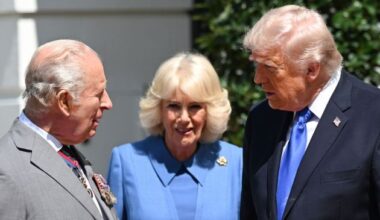 What Did President Donald Trump Do to King Charles & Queen Camilla?