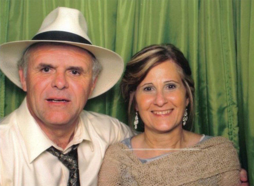 Cohutta Mayor Ron Shinnick and his wife Pam Shinnick pose for a photo.