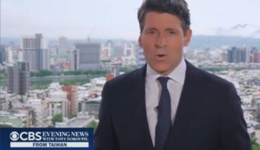 CBS News anchor Tony Dokoupil barred from broadcasting at Taiwan hotel, latest snag for Asia trip
