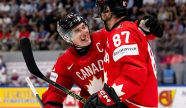 Canada downs U.S. in hockey worlds quarterfinal - Edmonton