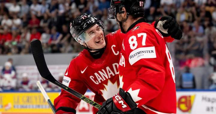 Canada downs U.S. in hockey worlds quarterfinal - Edmonton