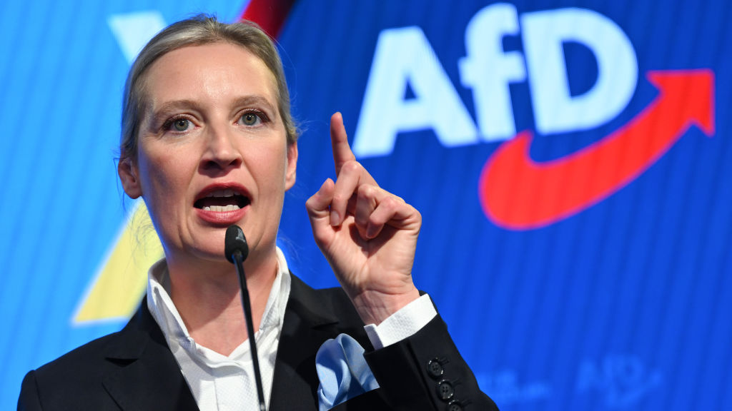 At this rate, the AfD's Alice Weidel may be Germany's next chancellor. Credit: Getty