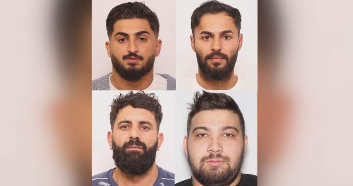 6 men allegedly damaged vehicles to coerce owners to sell for less: Edmonton police