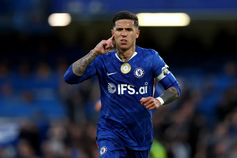 Enzo Fernandez put Chelsea 1-0 up, and it was a miserable night from there on in