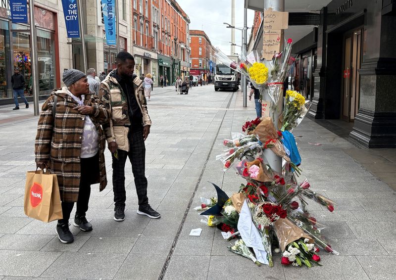 Protesters condemn Ireland's 'George Floyd moment' after death of Congolese-born man