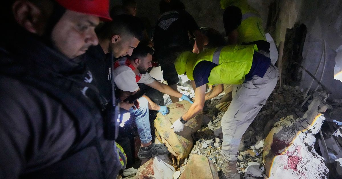 Israeli strikes kill at least 8 in Lebanon's fourth largest city ahead of Washington talks :: WRAL.com