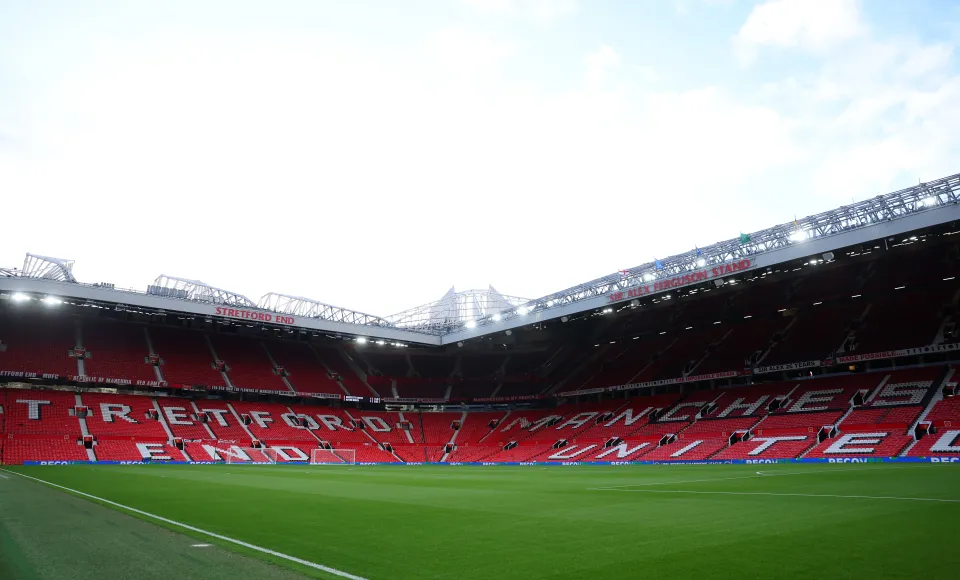 Manchester United's Old Trafford stadium