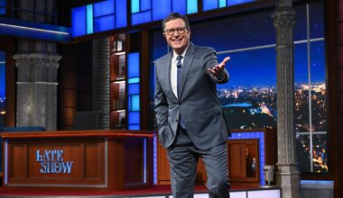 Stephen Colbert hosts "The Late Show" one last time tonight as franchise ends after 33 years