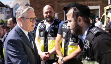 U.K. prime minister urges tougher action at some Gaza protests after antisemitic attacks