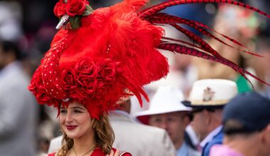 Kentucky Derby 2026 brings eye-catching looks, from statement hats to standout suits