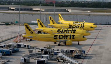 Spirit Airlines shuts down, canceling thousands of flights overnight