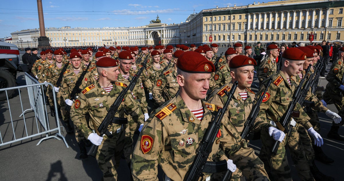 Servicemen of the Russian National Guard (Rosgvardia) in