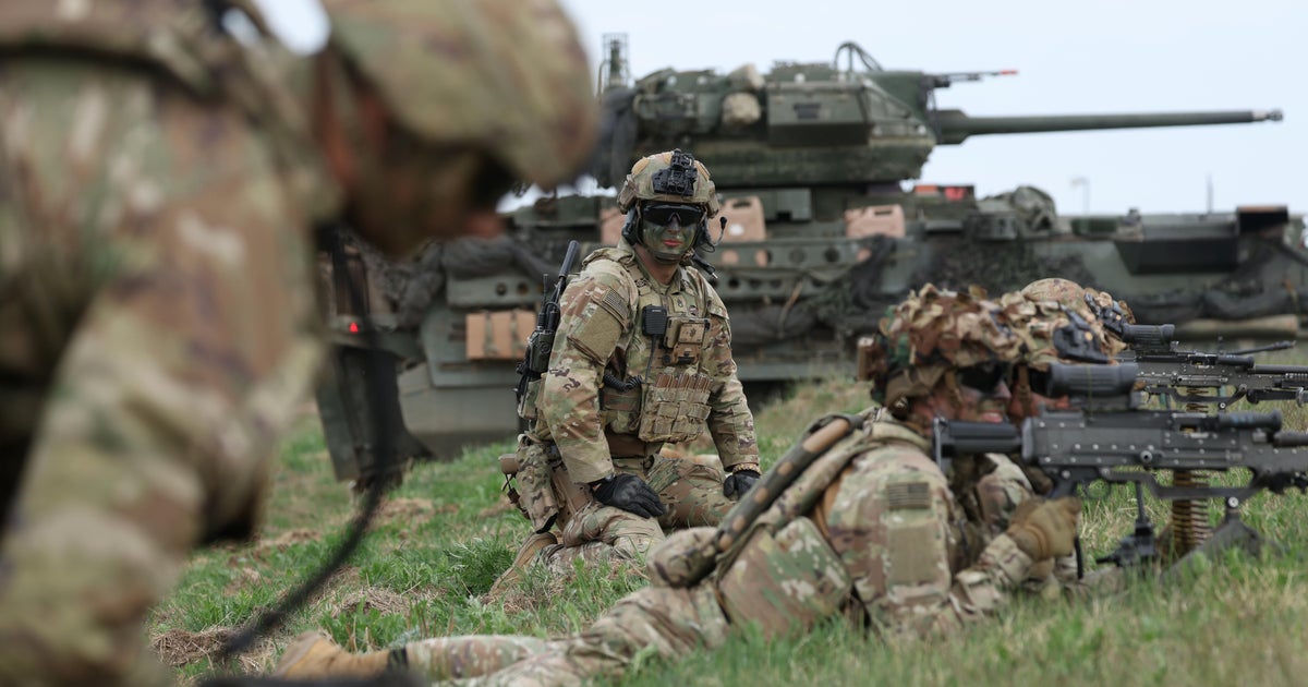 U.S. Army Stryker Brigade Participates In Saber Strike 26 NATO Military Exercises