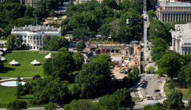 Congressional Democrats argue in filing that White House ballroom construction shouldn't proceed without Congress' consent