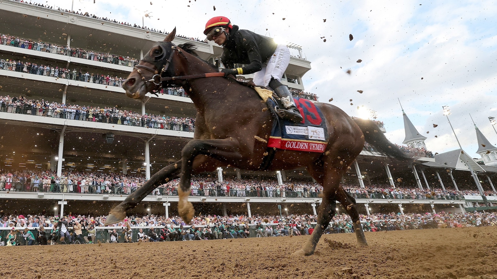 Kentucky Derby winner Golden Tempo is not running in the Preakness