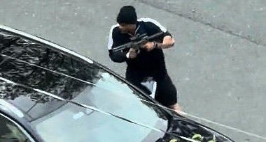 Video shows suspect in Cambridge shooting on Memorial Drive firing gun