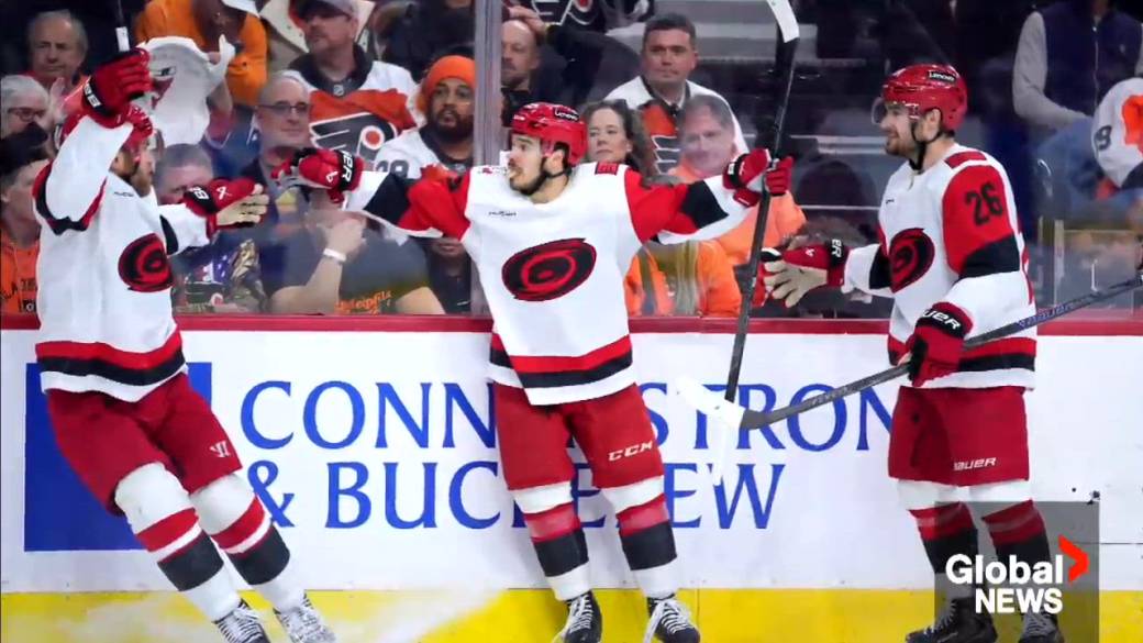 Click to play video: 'Habs gear up for Game 1 against Carolina Hurricanes'