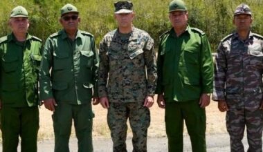 Top U.S. general in Caribbean meets with Cuban military leaders near Guantanamo Bay as tensions simmer